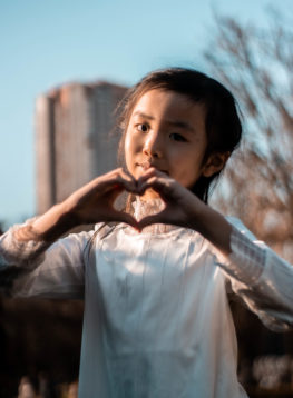 Jeune Asiatique au Parc de Choisy